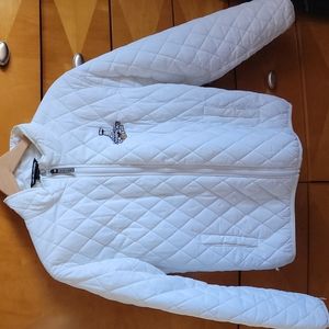 Chicago Blackhawks Levelwear White puffer jacket XL